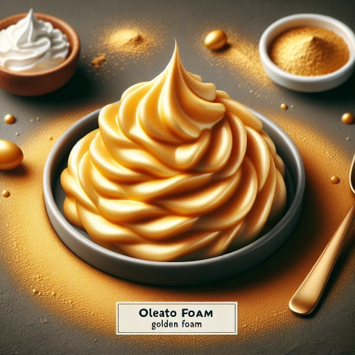 what is oleato golden foam