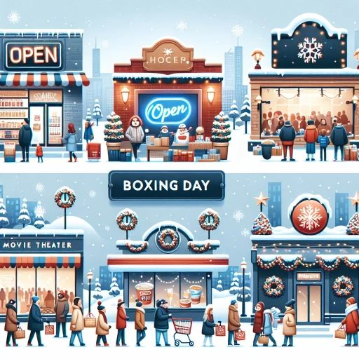 what is open on boxing day