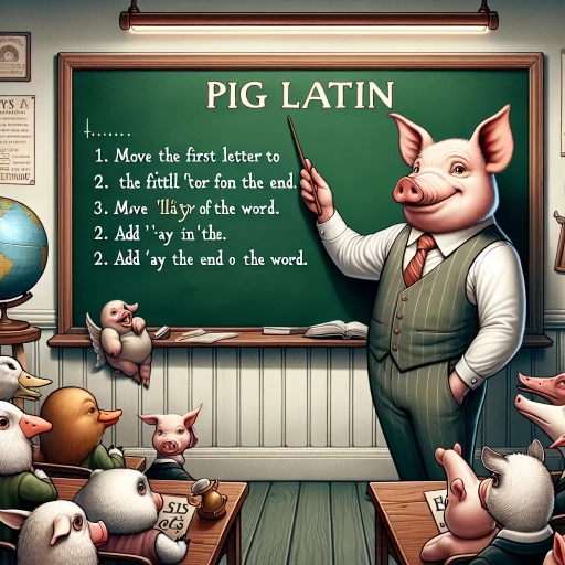 what is pig latin