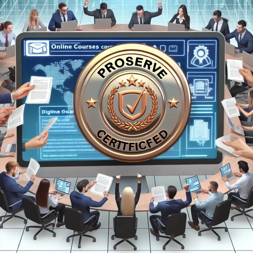 what is proserve certification