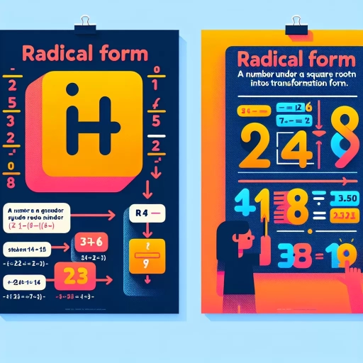 what is radical form