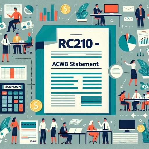 what is rc210 - acwb statement