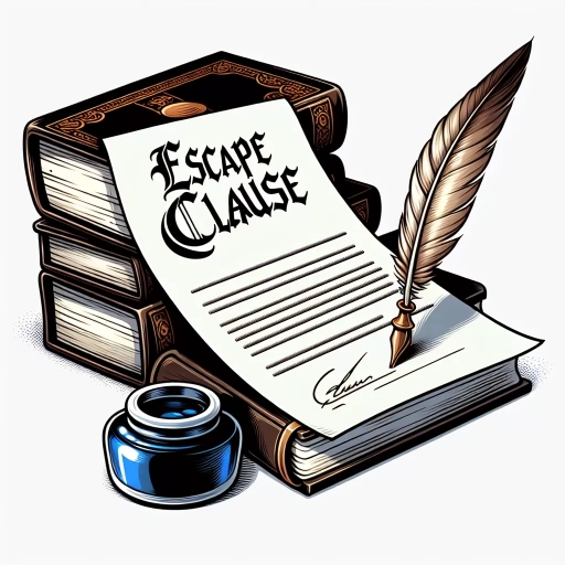 what is sc escape clause