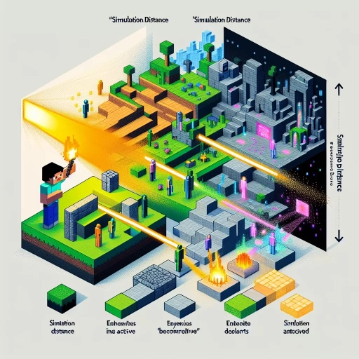 what is simulation distance in minecraft