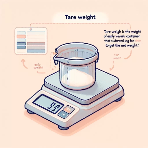 what is tare weight