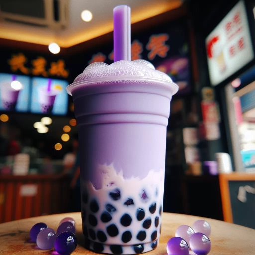 what is taro bubble tea