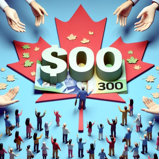 what is the $300 federal payment canada?