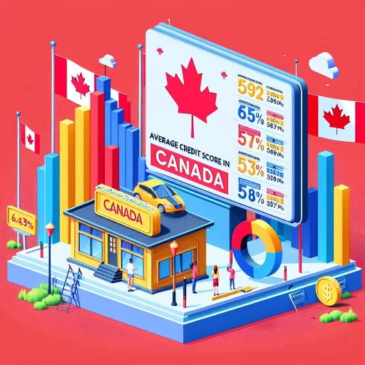 what is the average credit score in canada