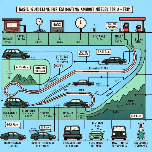 what is the basic guideline for estimating amount of fuel needed for a trip