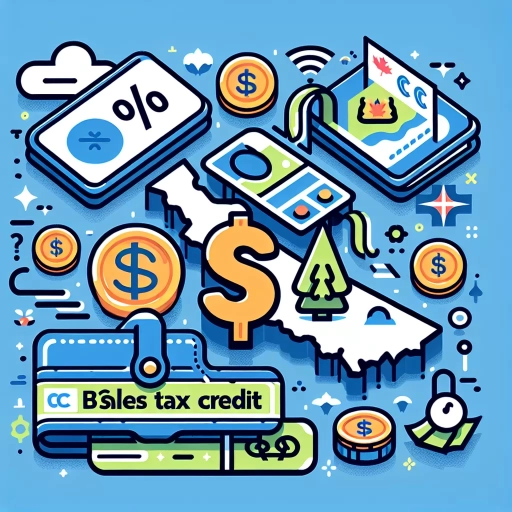 what is the bc sales tax credit