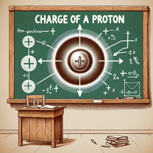 what is the charge of a proton