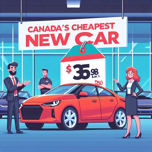 what is the cheapest new car in canada