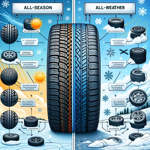 what is the difference between all season and all weather tires