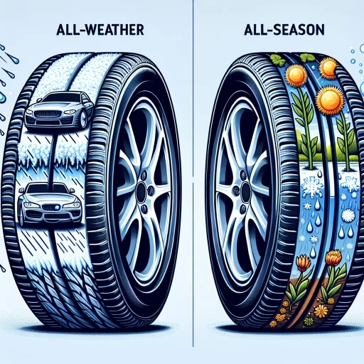 what is the difference between all weather and all season tires