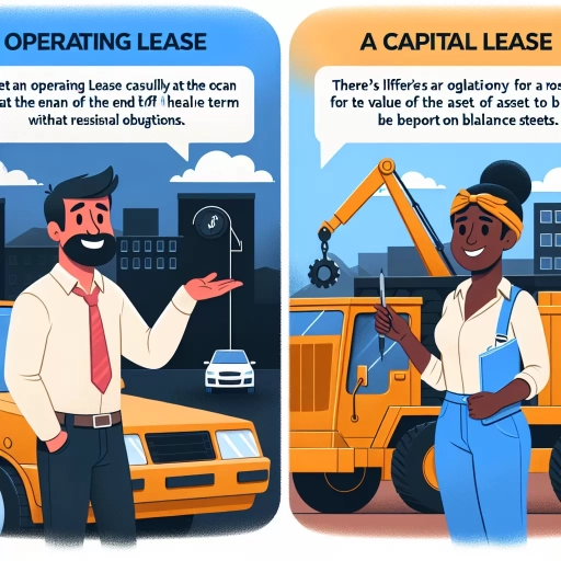 what is the difference between an operating lease and a capital lease?