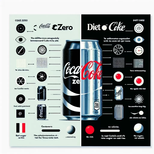 what is the difference between coke zero and diet coke