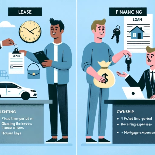 what is the difference between lease and financing?