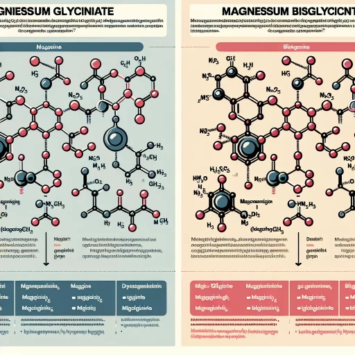 what is the difference between magnesium glycinate and magnesium bisglycinate