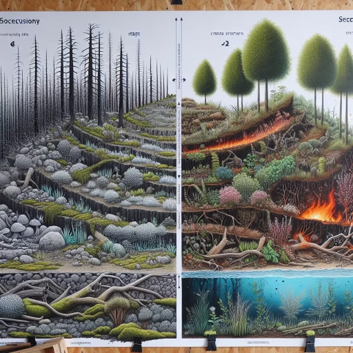 what is the difference between primary and secondary succession