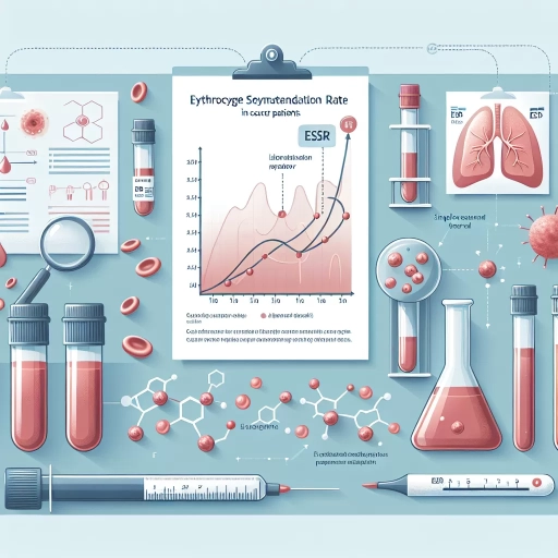 what is the esr level in cancer patients