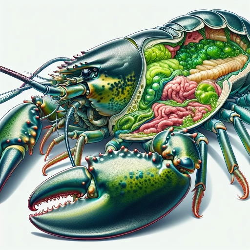 what is the green stuff in a lobster