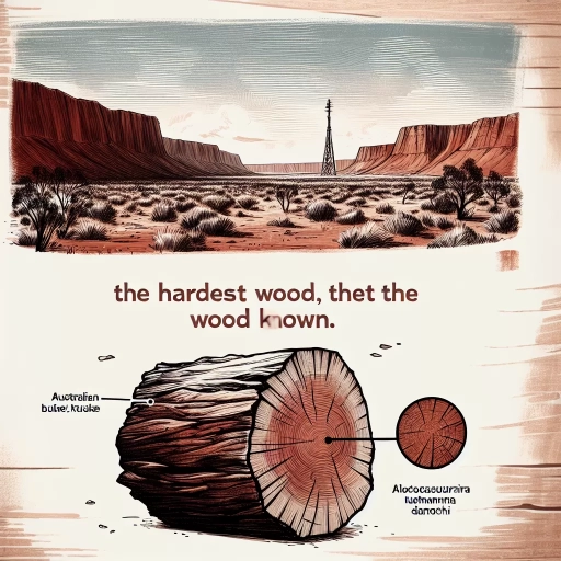 what is the hardest wood