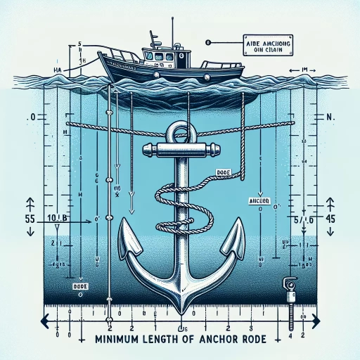 what is the minimum length of anchor rode