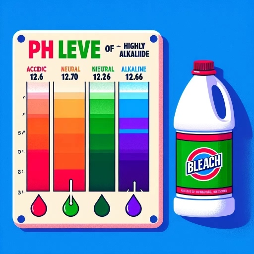 what is the ph of bleach