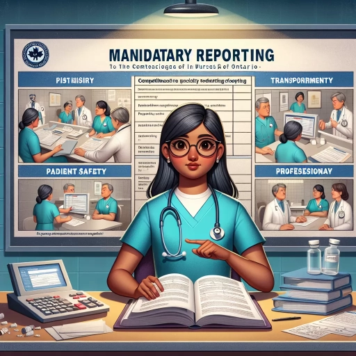 what is the purpose of mandatory reporting to cno?