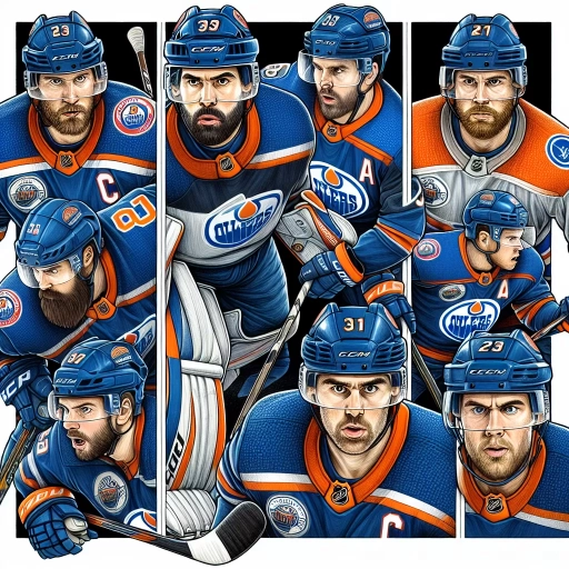 what is the starting lineup for the edmonton oilers