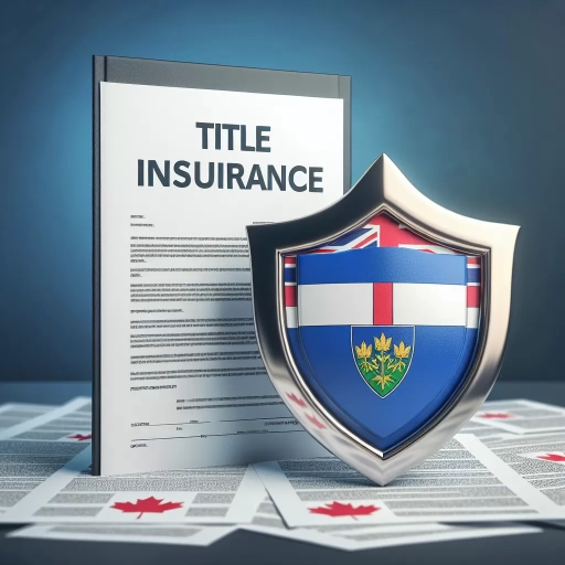 what is title insurance ontario