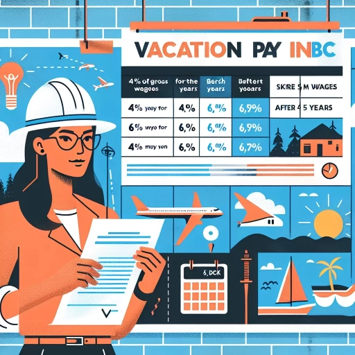 what is vacation pay in bc