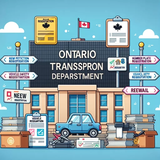 what is vehicle registration ontario