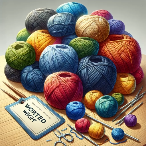 what is worsted weight yarn