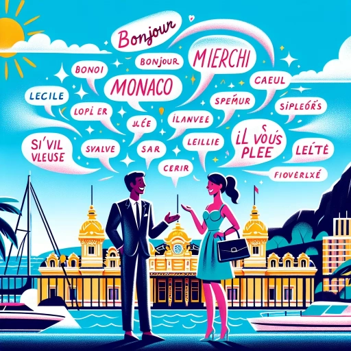 what language is spoken in monaco