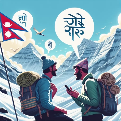 what language is spoken in nepal