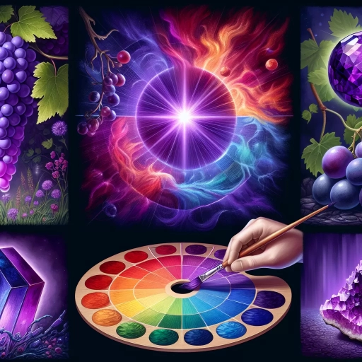 what makes purple