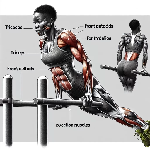 what muscles do dips work