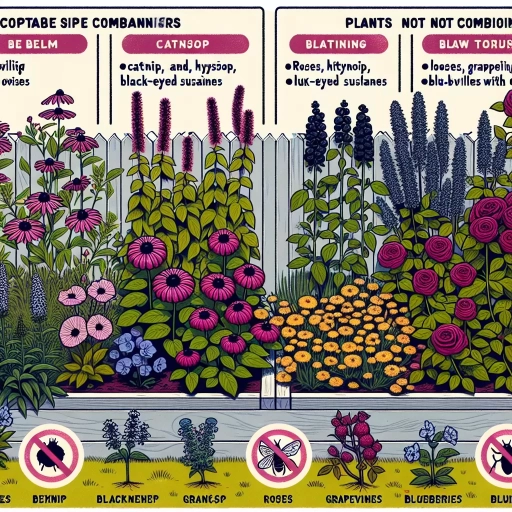 what not to plant with bee balm