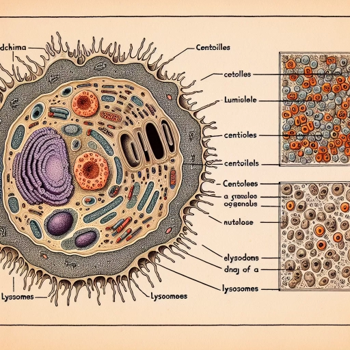 what organelles are only in animal cells