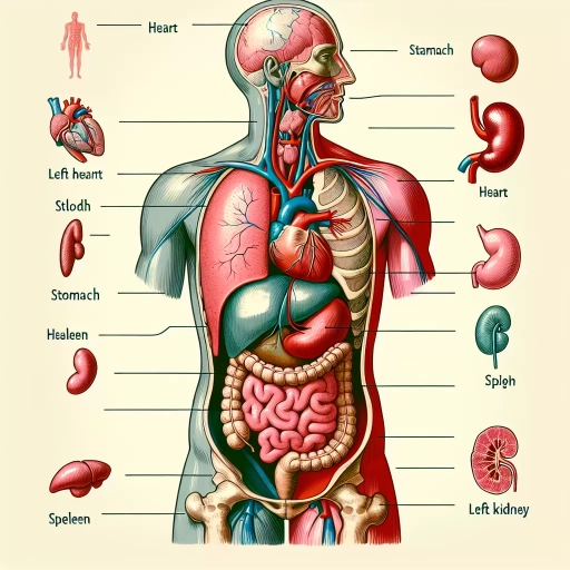 what organs are on the left side of the body