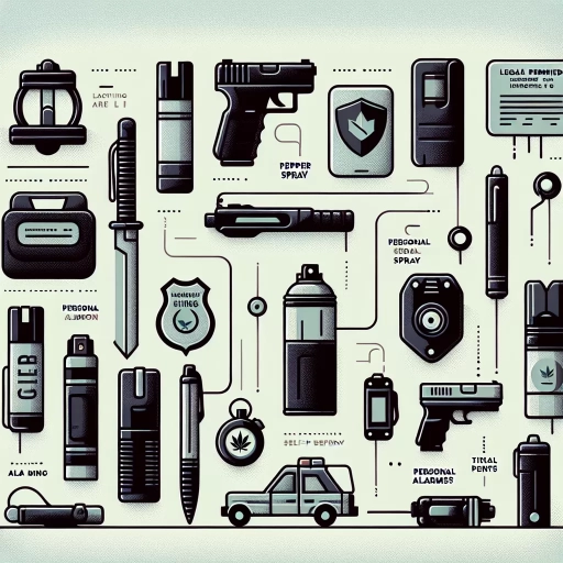 what self defense weapons are legal in canada