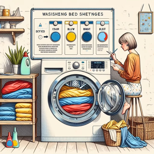 what setting to wash bed sheets