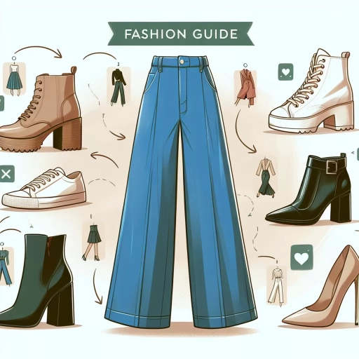 what shoes to wear with wide leg pants