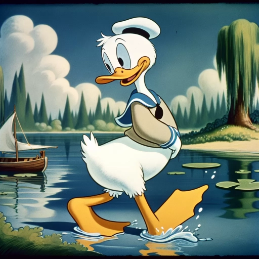 what short marked donald duck debut