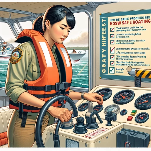 what should the operator of a powerboat do