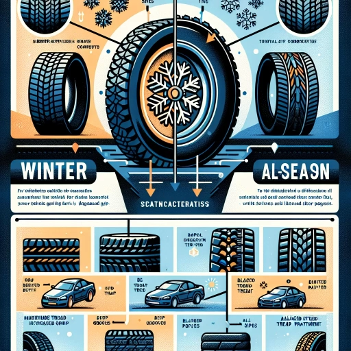 what should you check to discriminate between winter and all-season tires?