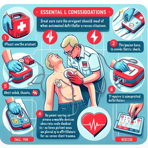 what special circumstance should a rescuer consider when using an aed?