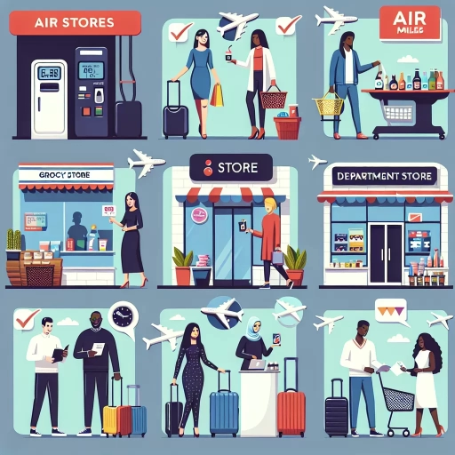 what stores can you collect air miles