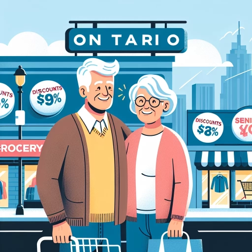 what stores offer senior discounts in ontario